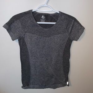 grey athletic top